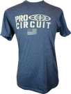 Pro Circuit Logo Flag T-shirt Heather Navy Xl 646200-040. Fixed Price $29.65.