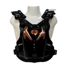 New Hrp Flak Jak Ims "black Ops" Lt Motocross Chest Protector Large 145-190 Lb. Fixed Price $99.99.