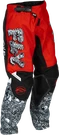 Fly Racing Youth Kinetic Mutant Pants Red/white/black Size 22. Fixed Price $129.95.