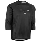 Fly Racing Ripa 3/4 Sleeve Jersey Large Black Gray. Fixed Price $27.98.