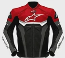 Alpinestars Faster Motorcycle Black & Red Leather Jacket Premium Cowhide Riding. Fixed Price $198.99.