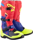 Alpinestars Tech 3 Boots Red/blue/yellow Fluorescent 11. Fixed Price $269.95.
