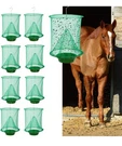 8 Pack Ranch Fly Traps Outdoor Hanging Reusable Stable Catcher Bag. Fixed Price $14.99.
