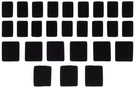 Pod KP400-001-OS Knee Brace Velcro Set (black). Fixed Price $17.93.