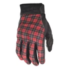 Fly Racing Subvert Highland Red Plaid Motorcycle Gloves Men's Size 3X. Fixed Price $19.99.