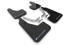 Rally Armor MF87-UR-BLK-PBL Black Mud Flap/light Blue Logo. Fixed Price $205.00.
