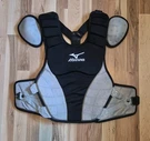 Mizuno Samurai Adult Chest Protector Black Grey Amazing Condition. Fixed Price $69.99.