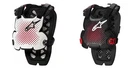 Alpinestars Adult Men A-1 Pro Chest Guard 2XL White Black. Fixed Price $179.95.