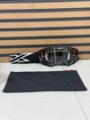 Like New - Eks / X Brand Lucid Goggles Black Silver Clear Lens. Fixed Price $65.00.