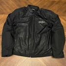 Alpinestars Mens Xl Black Mesh Motorcycle Riding Jacket Padded Protective Gear. Fixed Price $55.00.