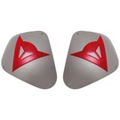 Dainese Aluminum Sport Jacket Shoulder Plate Kit Red Logo. Fixed Price $76.00.