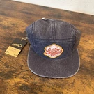 Leatt 5 Panel Hat, Retro Cap W/patch, Distressed Blue, 100% Cotton, Strapback. Fixed Price $25.71.