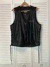 2008 Harley-davidson Large 105TH Anniversary Leather Vest W/ 25TH H.o.g. Patch. Fixed Price $134.97.