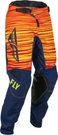 Fly Racing 2022 Youth Kinetic Wave Pants (navy/yellow/red, 18). Fixed Price $45.00.