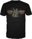 Lethal Threat Tattooed & Trashed T-shirt Black LT20892XL. Fixed Price $22.25.