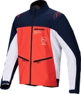 Alpinestars Lite-dura Softshell Jacket Navy Orange White 3XL 3700225-7162-3X. Fixed Price $229.95.