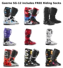 Gaerne SG12 SG-12 Motocross Mx Offroad Dirtbike Boot W/ Free Socks Included. Fixed Price $479.00.