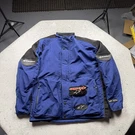 Alpinestars Jacket Men Padded Motorcycle Riding Armor Zip Dry Blue. Fixed Price $150.00.