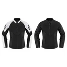 Icon Adult Womens Mesh Af Jacket Xs 2XL 3XL Black White. Fixed Price $175.03.