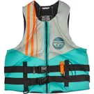 Fly Racing Neoprene Flotation Life Vest Teal/grey/orange 221-30403XS. Fixed Price $131.32.