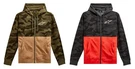 Alpinestars Adult Men Camo Block Hoodie 2XL Green Tan Gray Red. Fixed Price $89.95.