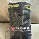 Evs Men's Fusion Sock Sleeve Combo Black Knee Brace Under New. Fixed Price $40.97.