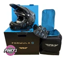 Fly Racing Formula Carbon Helmet Black X-small 73-4415XS. Fixed Price $450.99.