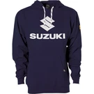 Factory Effex Suzuki Vertical Pullover Hoodie Navy Large 26-88404. Fixed Price $53.97.