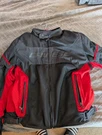 Men's Motorcycle Jacket Dainese Air Frame D1 Tex Black Red. Fixed Price $130.00.