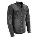 Milwaukee Performance Men's Denim Biker Shirt With Aramid (black, 5X-LARGE),. Fixed Price $108.70.