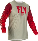 New Fly Racing Kinetic Wave Jersey - Gray/red Medium Motorcycle/offroad/atv. Fixed Price $39.95.