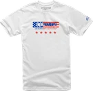 Alpinestars Usa Again Shirt 12137261020XXL White 2XL. Fixed Price $41.44.
