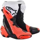 Motorcycle Boots 44 Alpinestars Supertech Vented Black-white-fluorescent. Fixed Price $534.11.