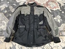 Size - Firstgear Men Kilimanjaro Motorcycle Jacket Waterproof Black Gray. Fixed Price $70.00.