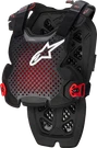 Alpinestars A-1 Roost Guard Medium/large Black/red 67001231431M/L. Fixed Price $179.95.