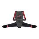 Alpinestars Nucleon Kr-cell Protector Gray/black/red X-small Xs. Fixed Price $149.95.