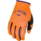 Fly Racing Women's Lite Gloves Neon Coral/deep Purple 377-611XS. Fixed Price $24.00.