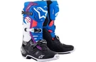 Alpinestars Tech 10 Supervented Boots - Blue/black/pink/white Size 8. Fixed Price $749.95.