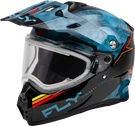 Fly Racing Trekker Cw Conceal Helmet With Electric Shield Slate/black/red. Fixed Price $329.95.