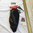 Alpinestars Bionic Flex Knee Protector Black/red Sm/sm. Fixed Price $79.00.