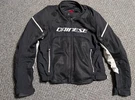 Dainese Air Frame D1 Men's Textile Jacket Size 54 Black/white. Fixed Price $130.00.