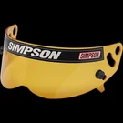 Simpson Racing 1022 17 Helmet Shield Amber Bandit, Diamondback, Skull. Fixed Price $30.99.