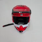 New Fox Racing Youth V1 Lux Helmet Flo Red Medium 28355-110-YM ST-1585. Fixed Price $137.75.
