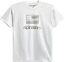 Alpinestars Flag T-shirt White Short Sleeve 12137262020XXL 2XL. Fixed Price $36.95.