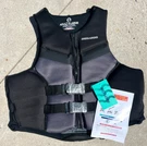 Sea-doo New Oem Unisex Black Ultralight Airflow Pfd / Life Jacket Xl Extra-lrge. Fixed Price $102.35.