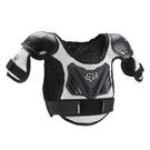 Fox Racing Youth Black/silver Pee Wee R3 Roost Guard Chest Protector Motocross. Fixed Price $54.95.