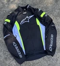 Alpinestars T-missile Jacket Xxl Black Hi Viz Techair Compatible Moto. Fixed Price $189.00.