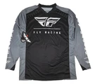 Fly Racing Men's Radium Mountain Bike Jersey Size Medium Black/grey Mtb Bmx. Fixed Price $34.99.