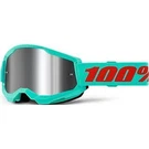 100% Strata 2 Goggles Maupiti-mirror Sil Lens. Fixed Price $46.44.