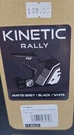 Fly Racing Adult Kinetic Rally Matte Grey Black White Offroad Helmet Small New. Fixed Price $110.00.
